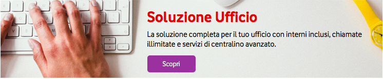 soluzione ufficio vodafone business
